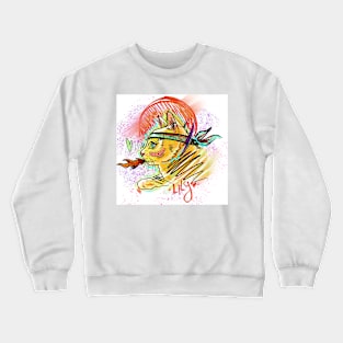 Cat Crewneck Sweatshirt